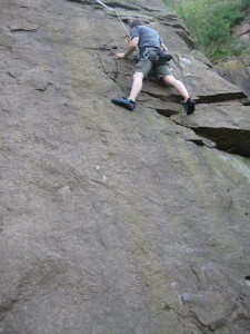An der Wand