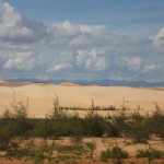 weiße Sanddünen von Mui Ne